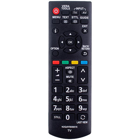 TV Remote Control Compatible with Panasonic N2QAYB000815