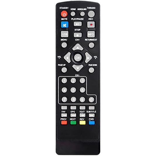 DVB-T2 Remote Control Compatible with Prowest PWR-2017