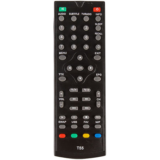 DVB-T2 Remote Control Compatible with World Vision T55