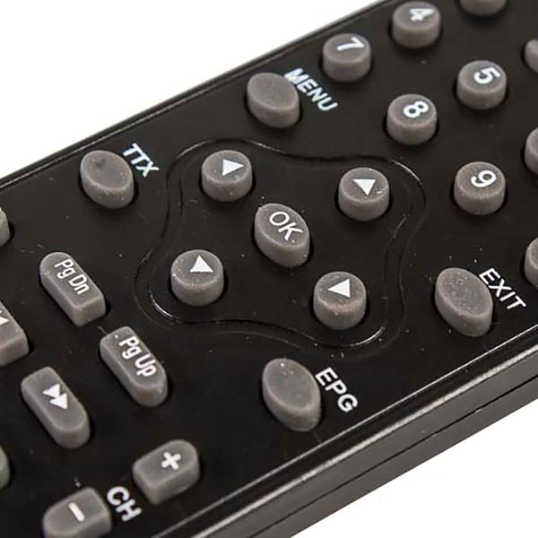 DVB-T2 Remote Control Compatible with World Vision T55