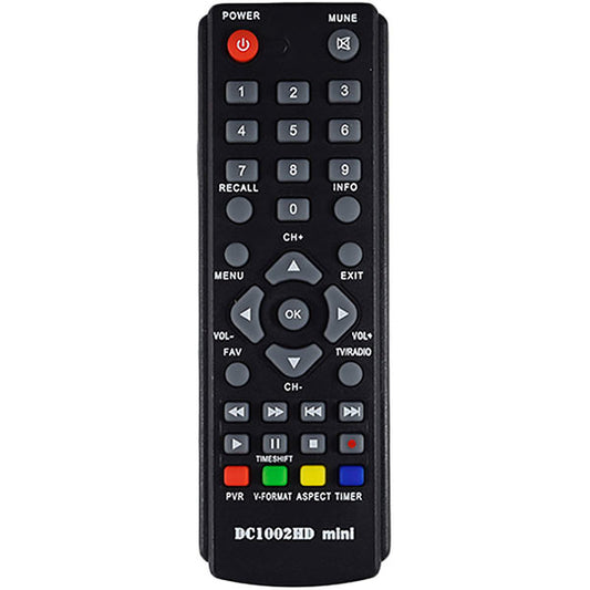 DVB-T2 Remote Control Compatible with D-Color DC1002HD mini