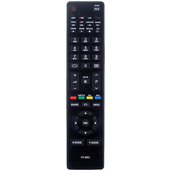 TV Remote Control Compatible with Toshiba CT-32F2