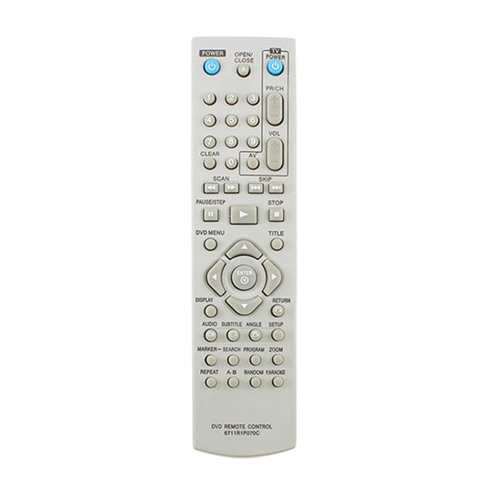 DVD-Player Remote Control Compatible with LG 6711R1P070C