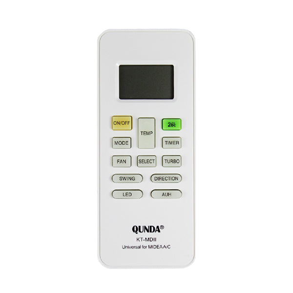 Air Conditioner Remote Control Compatible with Midea  KT-MD II