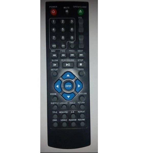 DVD-Player Remote ControlCompatible with  Elenberg DVDP-2016U