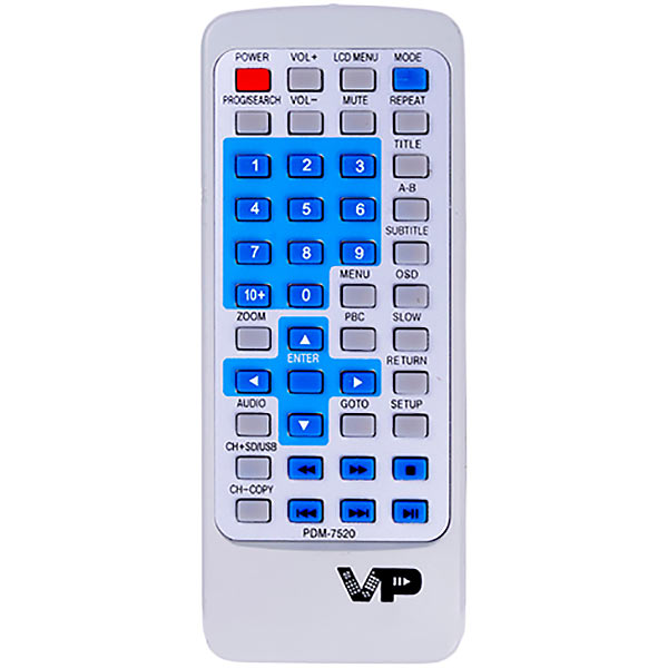 DVD-Player Remote Control Compatible with Orion PDM-7520