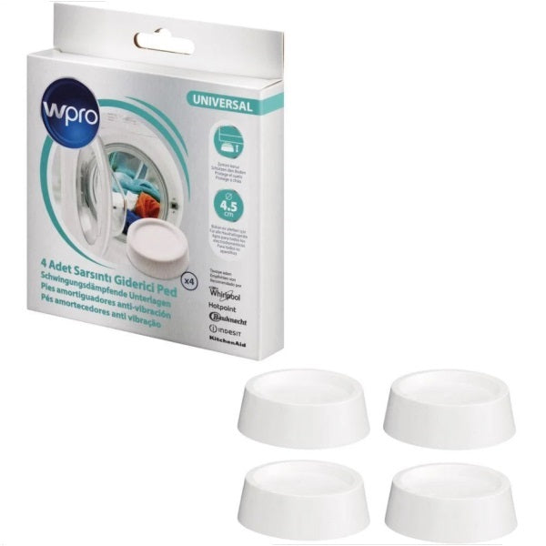 Whirlpool Wpro Shock Absorber Pads Anti-Vibration (4pcs) 484000008955