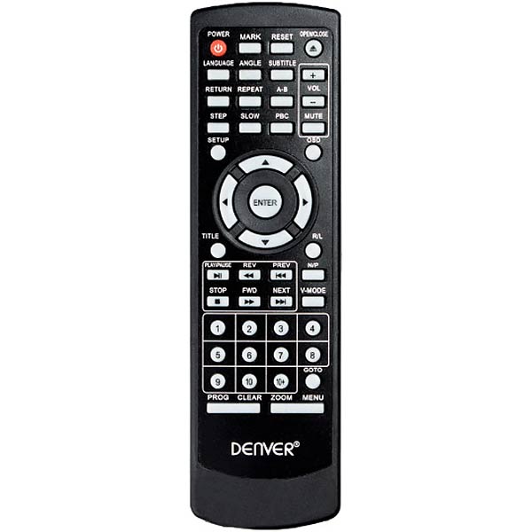 Denver DVD-Player Remote Control DVD7780