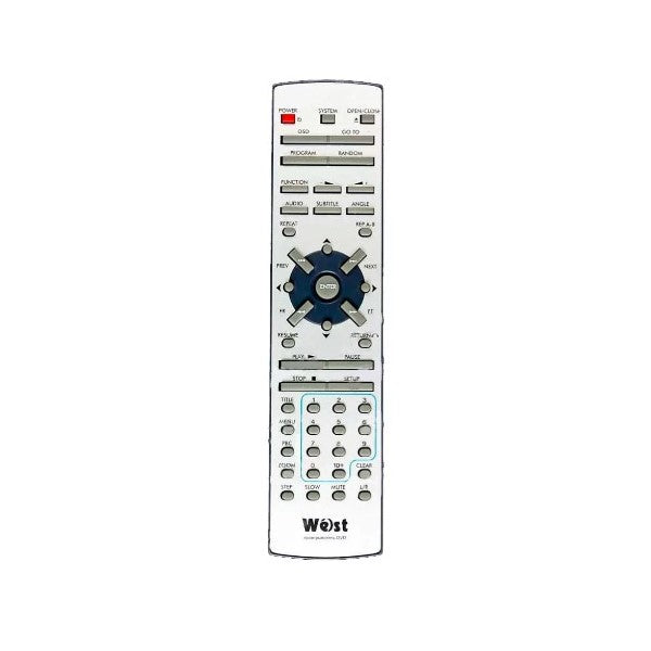 West DVD-Player Remote Control TH-002B