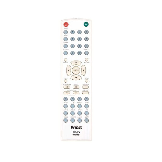 West DVD-Player Remote Control REMOTE-02