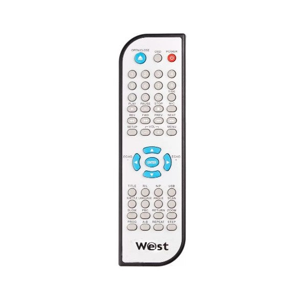 West DVD-Player Remote Control DVX5144HD