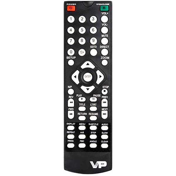 DVD-Player Remote Control Compatible with Saturn ST-DV77XX