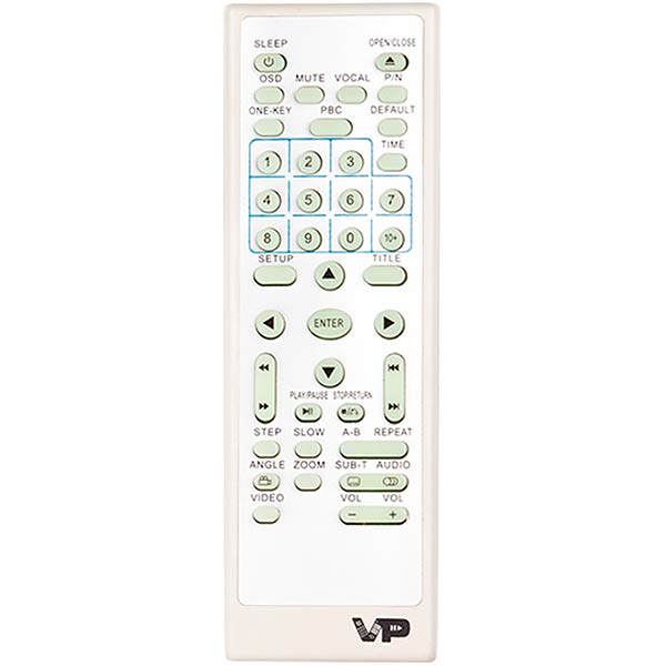 DVD-Player Remote Control Compatible with Saturn ST1704