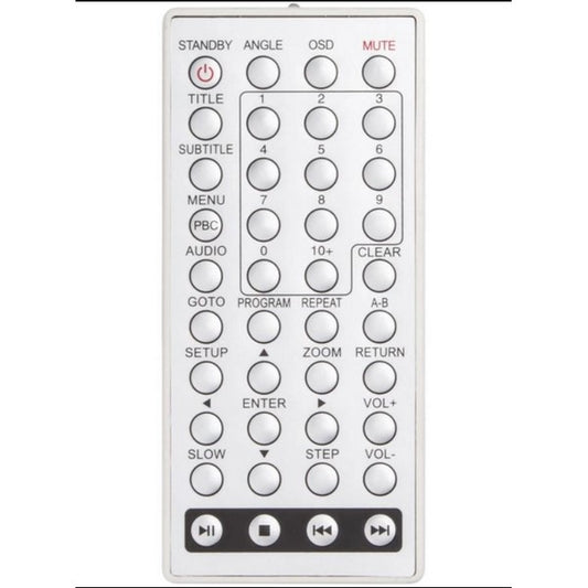 DVD-Player Remote Control Compatible with Super KR-19 COBY