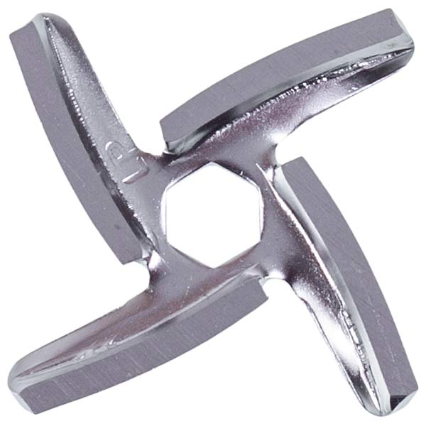 Meat Grinder Cross Knife Moulinex SS-1530000258 D=48mm s=4.5mm Hole=8.5x9.5mm