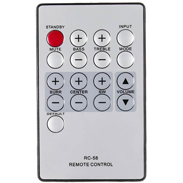 Home Theatre Remote Control Compatible with BBK RC-58