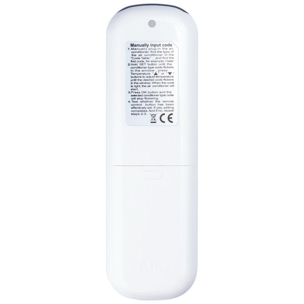 Chunghop Universal Air Conditioner Remote Control K-1010E (1000 codes)