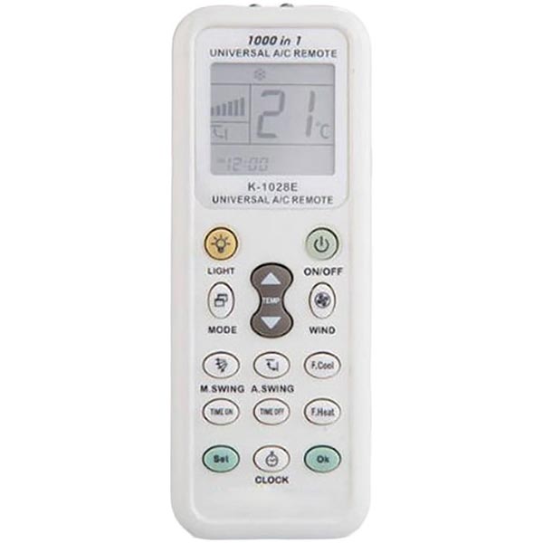 Chunghop Universal Air Conditioner Remote Control K-1028E (1000 codes)