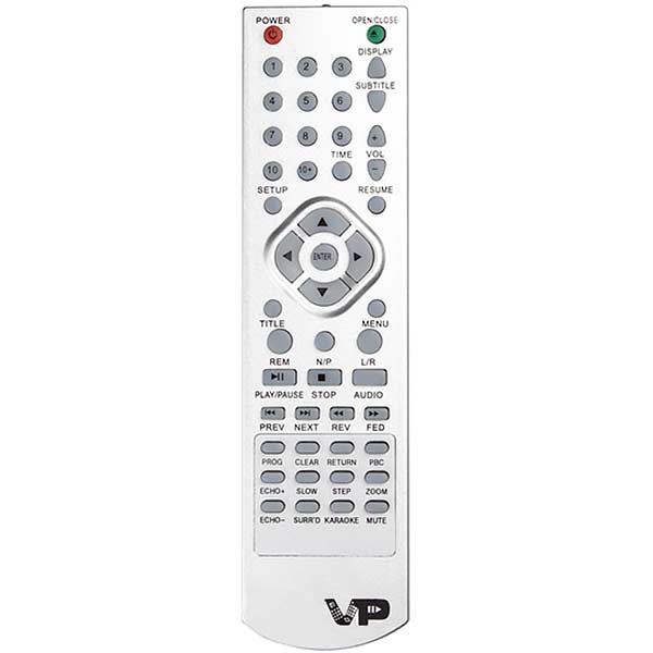 DVD-Player Remote Control Compatible with Nash 7100