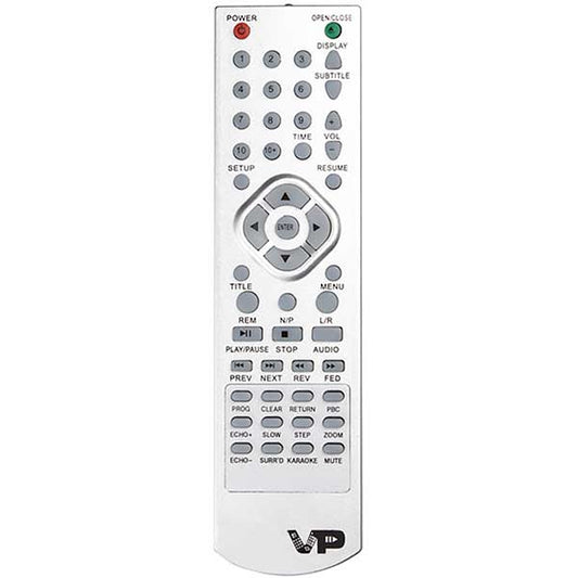 DVD-Player Remote Control Compatible with Nash 7100