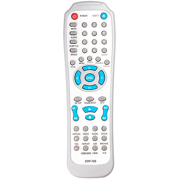 DVD-Player Remote Control Compatible with Odeon DVP-720