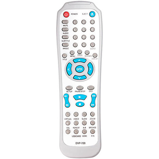 DVD-Player Remote Control Compatible with Odeon DVP-720