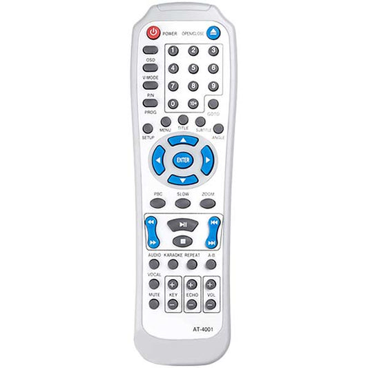 DVD-Player Remote Control Compatible with Atlantic AT-4001