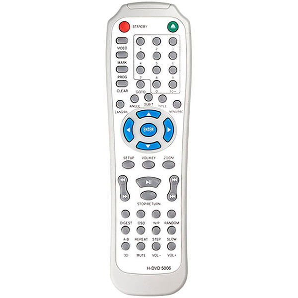 DVD-Player Remote Control Compatible with Hyundai H-DVD 5006