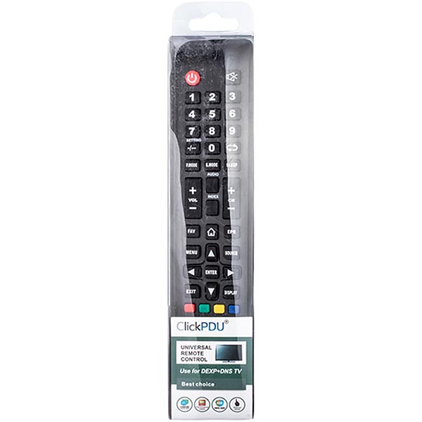 ClickPDU Univarsal TV Remote Control For DEXP/DNS/DOFLER