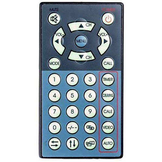LCD TV Remote Control Compatible with Myota