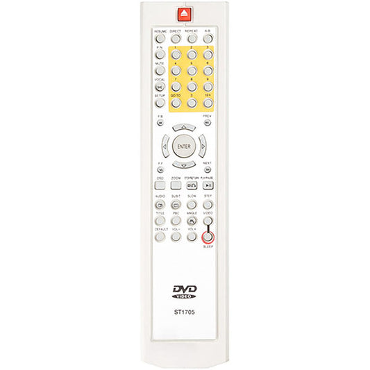 DVD-Player Remote Control Compatible with Saturn ST1705