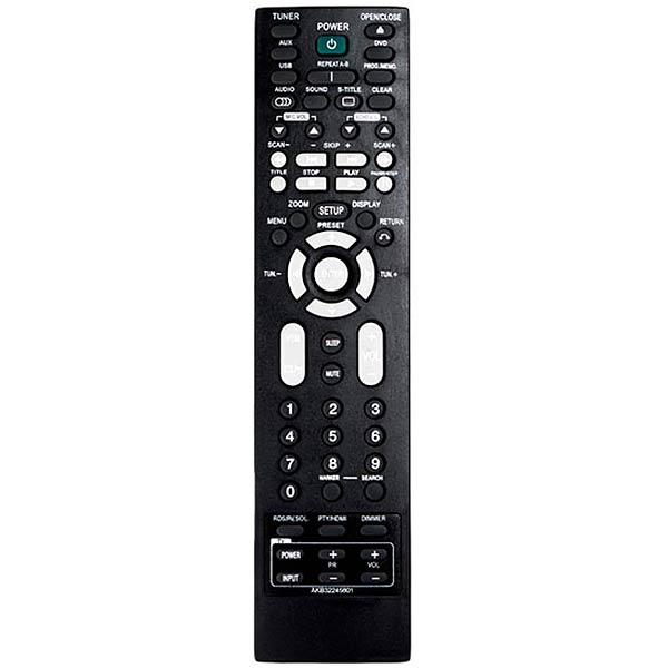 DVD-Player Remote Control Compatible with LG AKB32245801