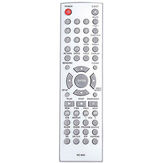 DVD-Player Remote Control Compatible with Meredian RC-850
