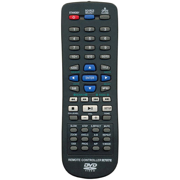 DVD-Player Remote Control Compatible with Elenberg R707E