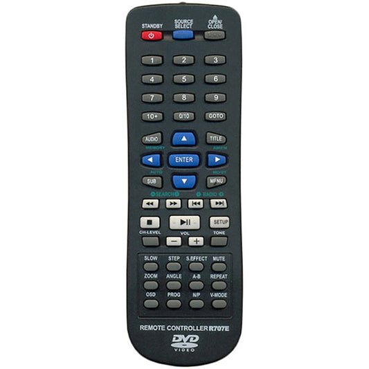 DVD-Player Remote Control Compatible with Elenberg R707E