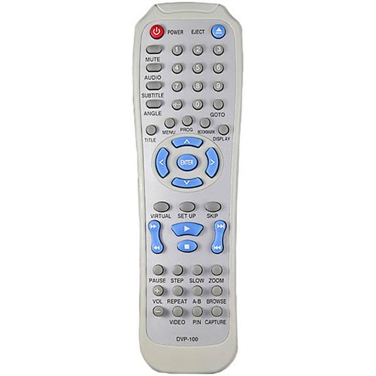 DVD-Player Remote Control Compatible with Odeon DVP-100