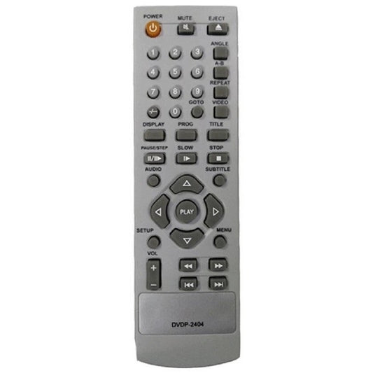 DVD-Player Remote Control Compatible with Elenberg DVDP-2404