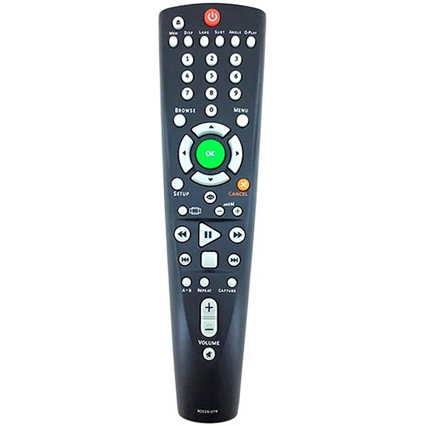 DVD-Player Remote Control Compatible with BBK RC026-07R CAPTURE