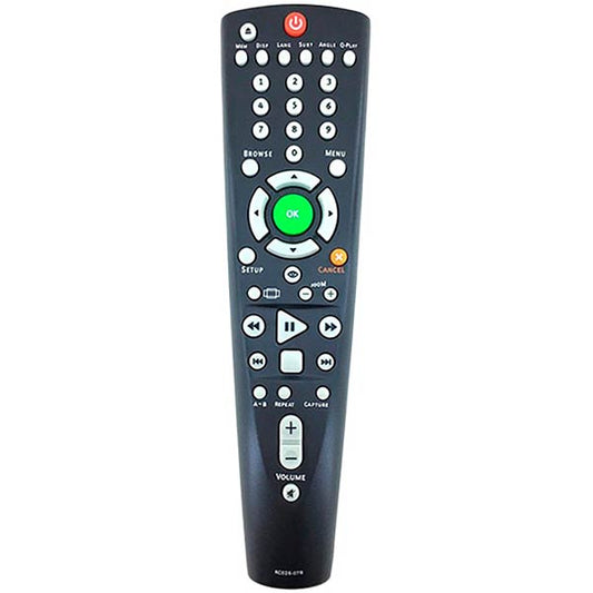 DVD-Player Remote Control Compatible with BBK RC026-07R CAPTURE