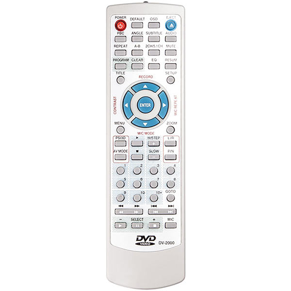 DVD-Player Remote Control Compatible with Pioneer DV-2000