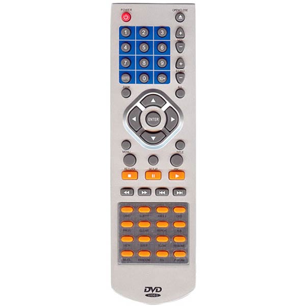 DVD-Player Remote Control Compatible with Wokster DVD-305