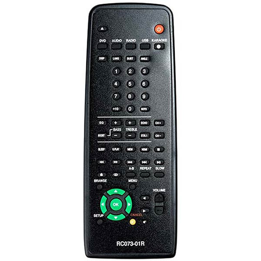 Home Theater Remote Control Compatible with BBK RC073-01R NOC