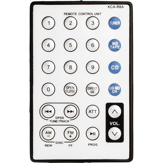 Car Audio Remote Control Compatible with Kenwood KCA-R6A