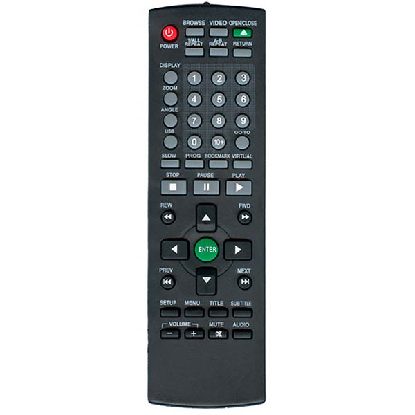 DVD-Player Remote Control Compatible with DEX DVP-500