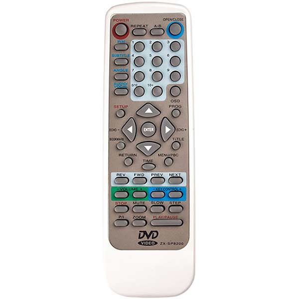 DVD-Player Remote Control Compatible with Nash ZX-SP8200