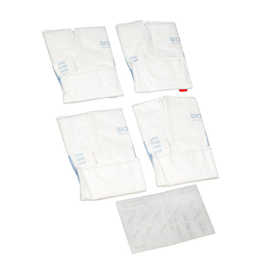 Vacuum Cleaner Dust Bag Set ZMB03K WORWO (4 pcs) Compatible with Zelmer \ Bosch