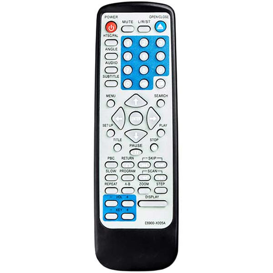 DVD-Player Remote Control Compatible with Rolsen E6900-X005A
