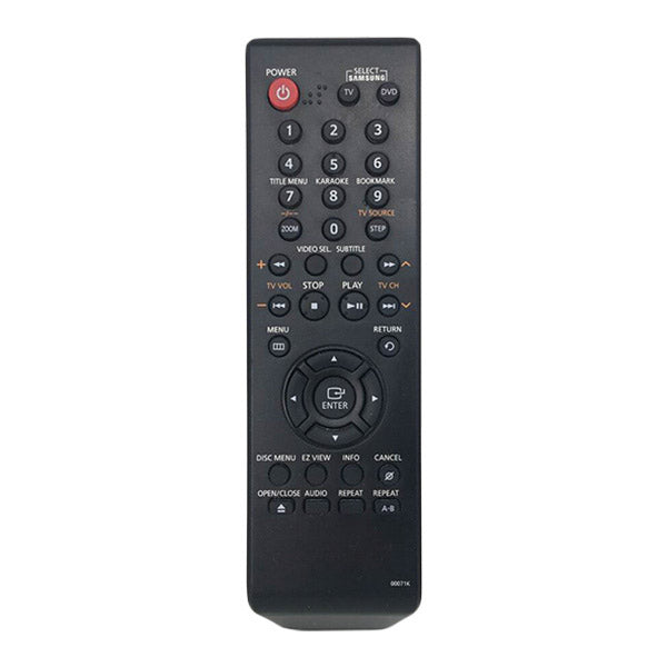DVD-Player Remote Control Compatible with Samsung 00071H