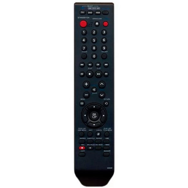 DVD-Player Remote Control Compatible with Samsung 00053P
