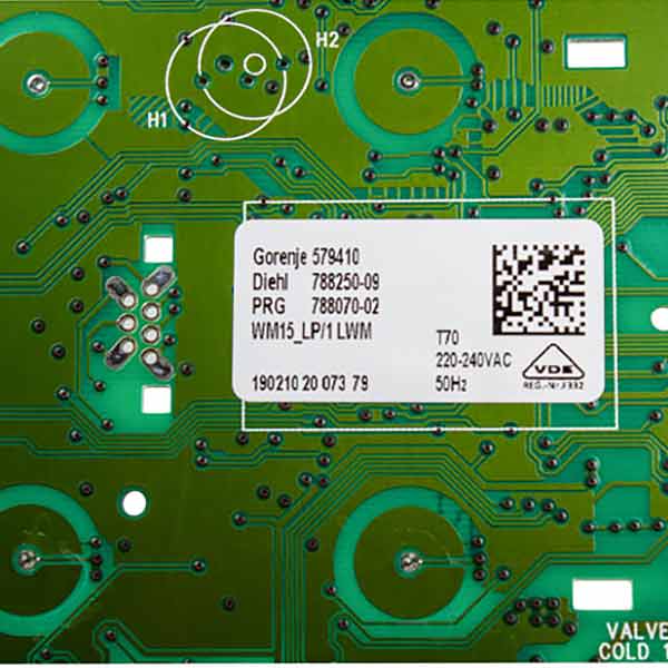 Gorenje Washing Machine PCB WM15_LP/1LWM 698835